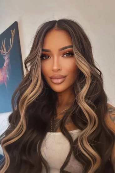 Beautiful London escort lady with long hair 