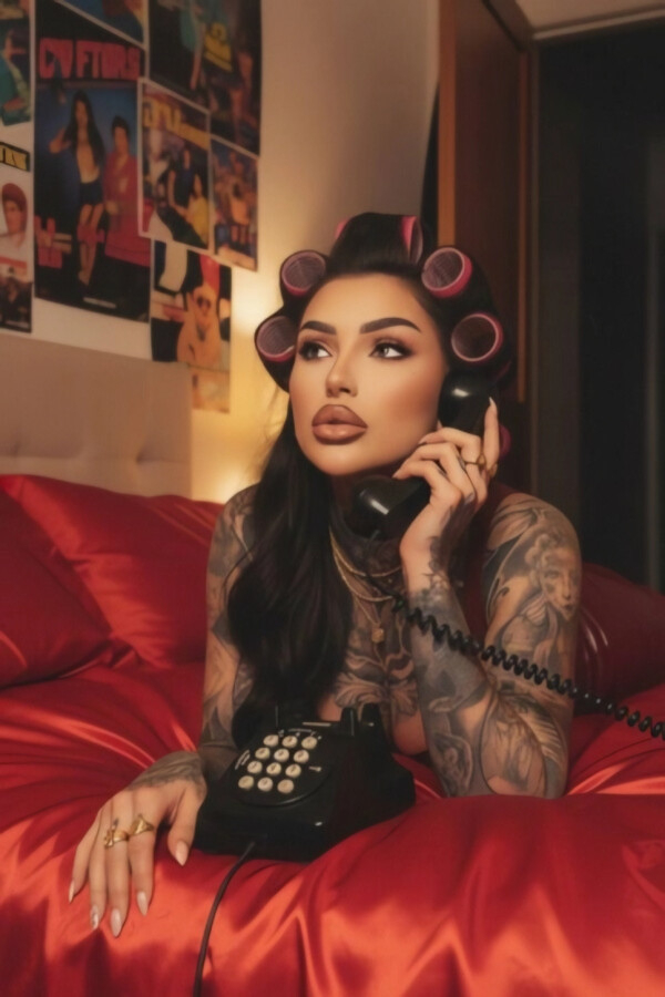 Mistress Daria on the phone